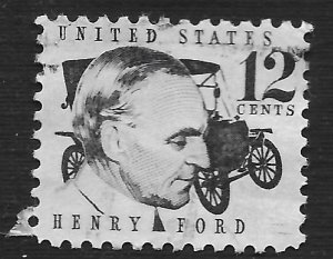 US #1286Ak 12c Henry Ford, 1909 Model T