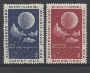 49-50 United Nations 1957 Meteorology MNH