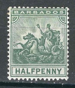 Barbados 92 SG 136 MLH F/VF 1904 SCV $27.50