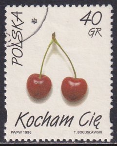 Poland 1996 Sc 3270 Love Stamp CTO