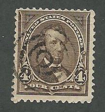 United States  Scott 254  Used