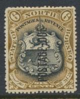 North Borneo SG D18 MH 6c Opt Postage Due perf 14½ x 15 see details & scans 