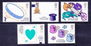 Great Britain 2273-77 MNH 2005 Various Magic Tricks Full Set of 5