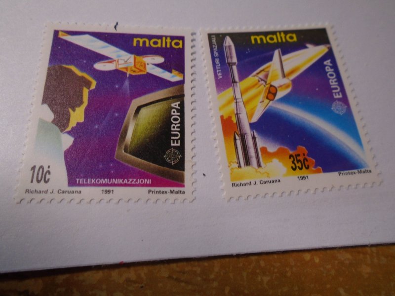 Malta  #  769-70  MNH