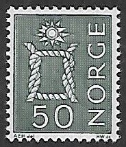 Norway # 465 - Boatswain's Knot - MNH.....{G8}