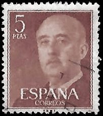 SPAIN   #832 USED (1)