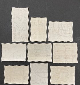 Iran 1968 #1491-9, Various Designs, MNH.