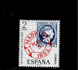 Spain Scott #1754, Single 1973 Complete FVF MNH