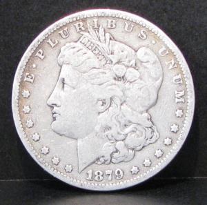 1879 Morgan Dollar - F-VF