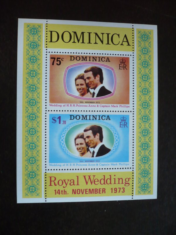 Stamps - Dominica - Scott# 373a - Mint Never Hinged Souvenir Sheet