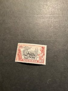 Stamps Nigeria Scott #90 hinged