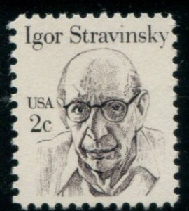 1845 US 2c Igor Stravinsky, MNH