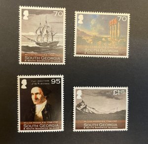 South Georgia: 2010  William Hodges, The Art of Discovery,  MNH set