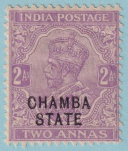 INDIA - CHAMBA STATE 34  MINT HINGED OG * NO FAULTS VERY FINE! - TQL