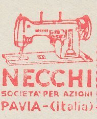 Meter cut Italy 1957 Sewing machine - Necchi