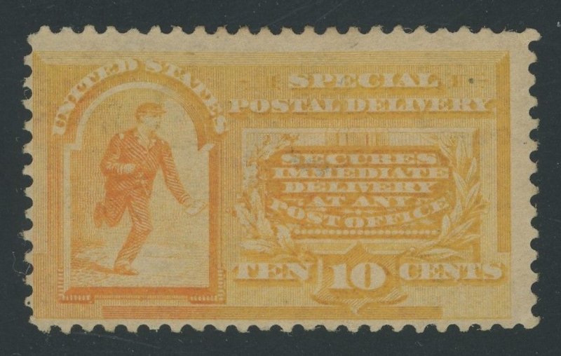 USA E3 - 10 cent Special Delivery - Fine Mint hinged OG - Cat $300.00