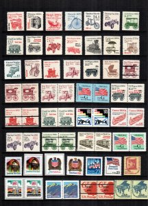 United States 43 transportation coils MNH