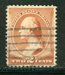 United States Scott # 210, used