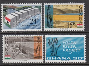 Ghana 240-243 MNH VF