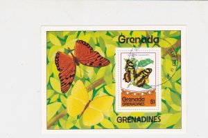 Grenada Butterfly Metamorpha Stelenes Stamps Sheet ref R 16445