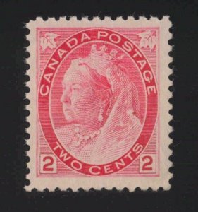 Canada Sc #77 (1899-1902) 2c carmine Victoria Numeral Die I Mint VF NH