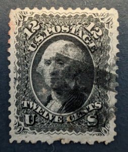 US 97, 1867 F Grill, Cat. value - $250.00