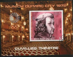 Yemen Arab Republic Munich Olympic Games Mozart Music Cuvillies Theater M/s C...