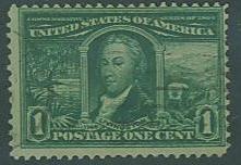 USA SC# 326 Wm McKinley 5c, Unused