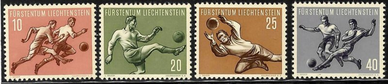 Liechtenstein #277-280 Mint VF NH -- Choice set - Sports