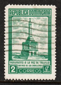 Dominican Republic - Monument to the Peace of Trujilo 2c - VG # 458 Used
