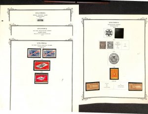 Columbia Stamp Collection on 46 Scott Specialty Pages, 1865-1969 BOB Region (CD)