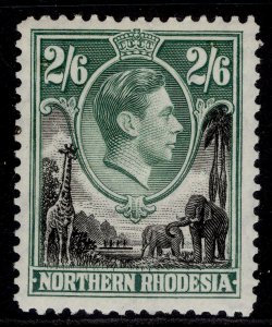 NORTHERN RHODESIA GVI SG41, 2s 6d black & green, M MINT. Cat £18.