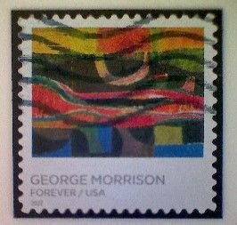United States, Scott #5688, used(o), 2022, George Morrison: Sun and River, (58¢)