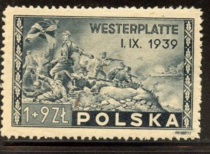 Poland # B41, Mint Never Hinge