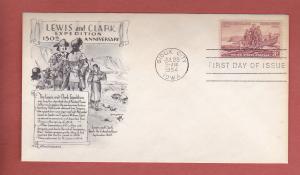 #1063 Lewis and Clark -   Aristocrat Cachet BD!