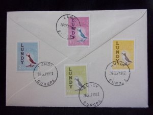 LUNDY: LUNDY STAMPS USED ON 1962 COVER