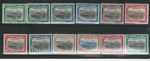 MOZAMBIQUE, COMPAHNIA de, 1935 AIRPLANES #C1 - #C15  MNH