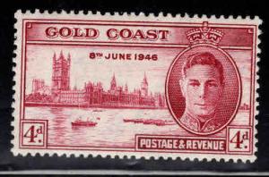 GOLD COAST Scott 129 MH* 1946 Peace stamp