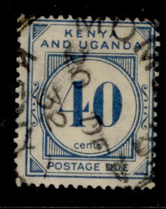 KENYA UGANDA TANGANYIKA GV SG D5, 40c dull blue, USED. Cat £14.