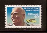 #C132 William Piper reissue Airmail Single Mint NH