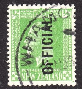 New Zealand Scott O41 VF used.  FREE...