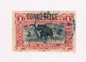 Belgian Congo  #37 Used Elephants (B0111)