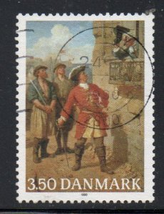 Denmark Sc 928 1990 Peter Wessel stamp used