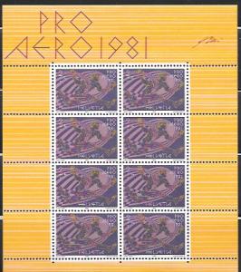 Switzerland 1981.  Mini Sheet MNH