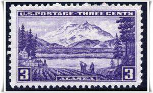 SC#800 3¢ Alaska Issue (1937) MNH