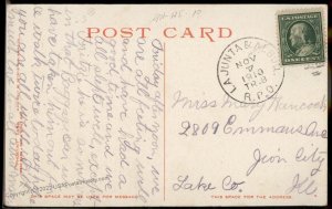 USA Colorado New Mexico 1910 RPO Pikes Peak La Junta Albuquerque Train Can 94445