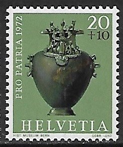 Switzerland # B407 - Bronze Hydria - MNH.....{X}