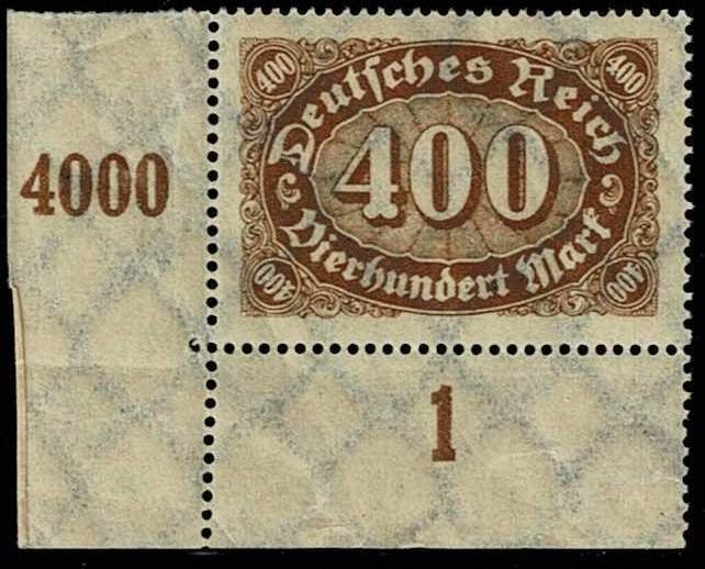 Germany 1923, Sc.#201; 202, 203, 205, 208, 209 MNH