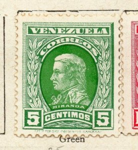 Venezuela 1911 Early Issue Fine Mint Hinged 5c. NW-169135