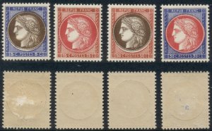 France 1937 Philatelic Exhibition Ceres MLH/MUH